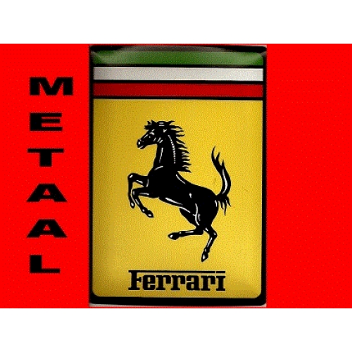 As zwavel Bedrijfsomschrijving Ferrari plaat metaal ( blik ) kopen bij Dolf van Eijk automaterialen